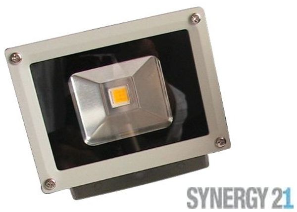 Synergy 21 LED Spot Outdoor Baustrahler 10W graues Gehäuse - kaltweiß V2