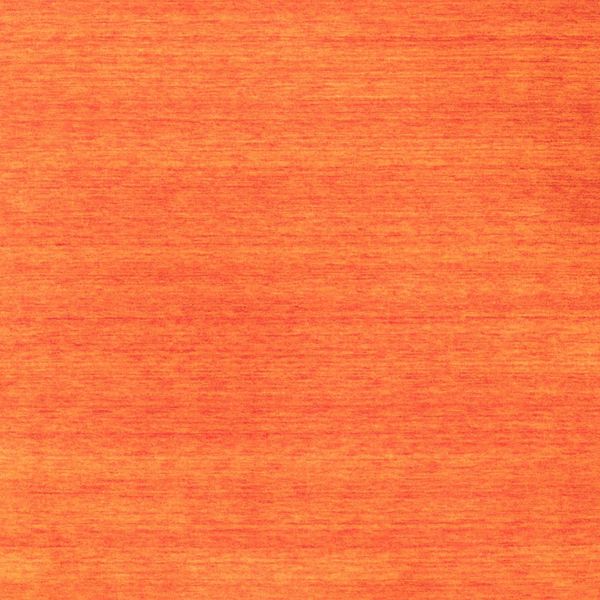 Gabbeh Teppich - Softy - Uni 200 x 200 cm - orange - quadratisch