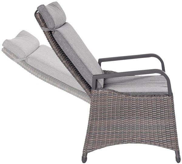 LC Garden 'Komido' Dining-Set I, Gartenmöbel-Set mit Sitzkissen, Polyrattan braun Bild 3
