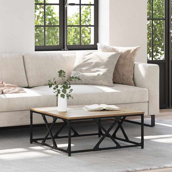vidaXL Couchtisch Artisan-Eiche 70 x 70 x 30 cm Holzwerkstoff 882773