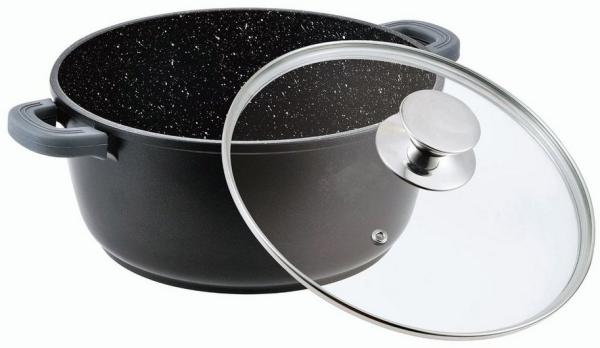 18 L Kochtopf Suppentopf Antihaft Induktion Schmortopf 40 cm Aluguss Bratentopf