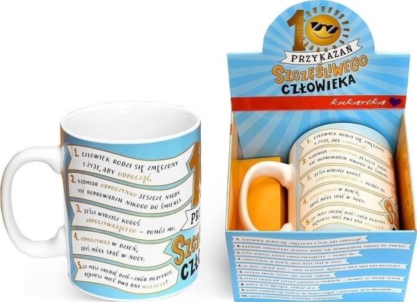 Giant Mug G 058 – 10 Gebote für einen glücklichen Mann
