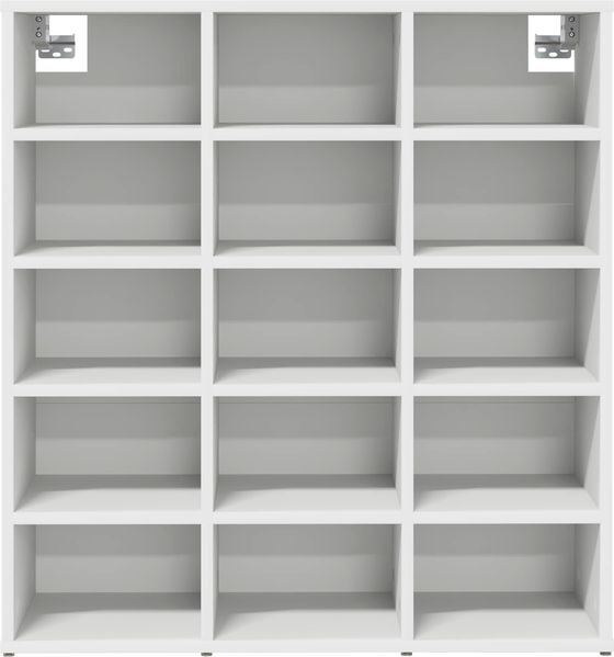 vidaXL Schuhschrank mit Regal Weiß 77,5 x 30 x 83,5 cm Holzwerkstoff 808720 Bild 5