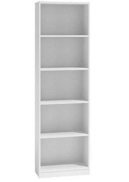 Raumhirsch Furniture Standregal Regal, Standregal, Bücherregal mit 5 Fächern, Maße 40 x 30 x 182 cm, einfache Montage, Viel Stauraum und viele Farbvarianten