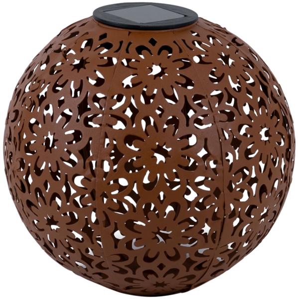 LED Solarleuchte, Dekorgeflecht-Kugel, D 20 cm