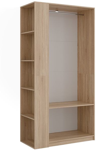 Kleiderschrank Elmo Sonoma 80 x 200 cm 2er Set Vicco
