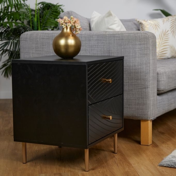 Nachttisch mit 2 Schubladen 10049748_302 Bild 3