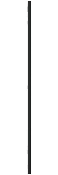 vidaXL Wandspiegel, Metall schwarz, 50x80 cm Bild 4