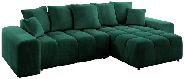 ALTDECOR Ecksofa ENIL-L, Couch mit Schlaffunktion, Wohnzimmer - Wohnlandschaft, Corner Sofa Bett Eckcouch Couch L-Form Schlafcouch Ausziehbar Bild 2