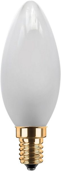 SEGULA LED-Leuchtmittel Vintage Line, E14, 1 St, Warmweiß, dimmbar, Kerze matt, E14