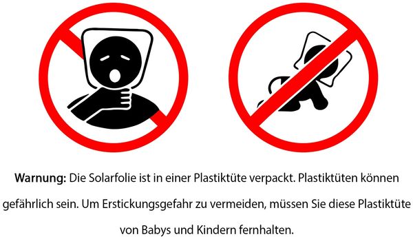 Miganeo Pool Solarfolie 1000 x 500 cm rechteckig | schwarz/blau | 180 my Bild 8