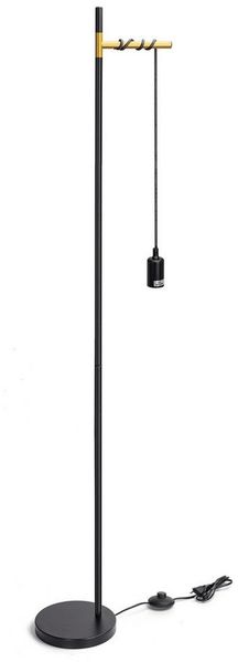 Aigostar Stehlampe Retro Stehlampe mit 180cm Kabel, Fußschalter (Ohne Leuchtmittel), ohne Leuchtmittel