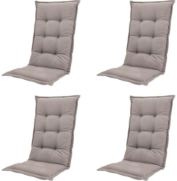 Madison Hochlehner-Auflage Basic 123x50 cm Taupe 447138