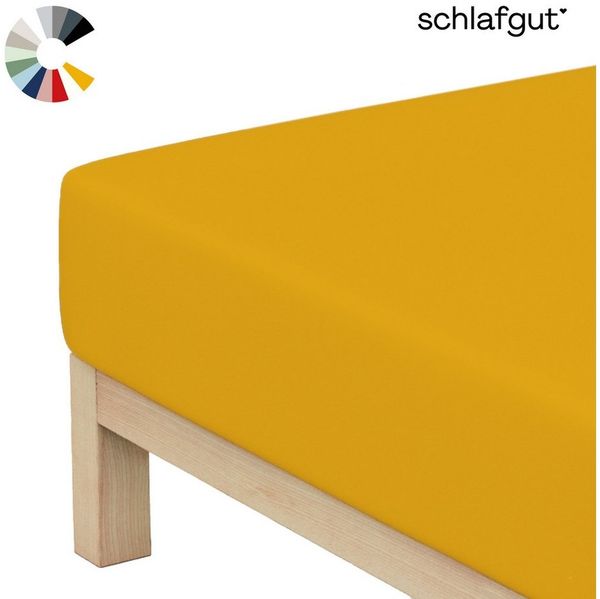 Schlafgut Mako Jersey Spannbetttuch Spannbettlaken 180x200 200x200