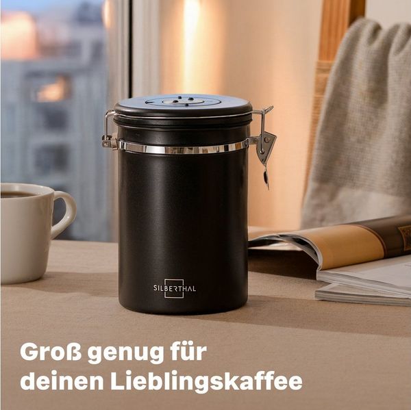 SILBERTHAL Kaffeedose 500g luftdicht, Edelstahl, (1-tlg)