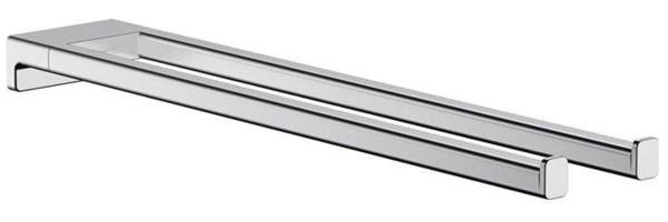 hansgrohe Handtuchhalter ADDSTORIS chrom 445mm 2-armig