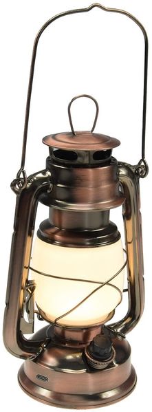 LED Akku Camping Laterne "CT-Copper Pro" ØxH 12x23,5cm, USB-C, warmweiß, dimmbar