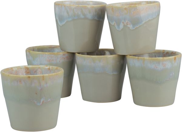 Grespresso Grau, Espressotassen 6-tlg (mo)