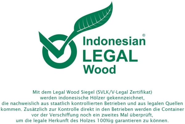 Mahagoni Kommode INDO-NEW White-Brown Beistellschrank Schrank Massivholzkommode Bild 6