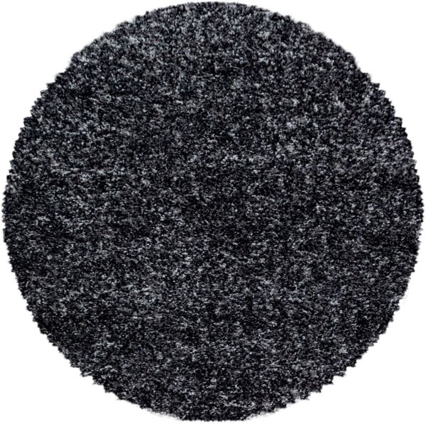 Ayyildiz Teppiche Hochflor-Teppich Enjoy Shaggy, rund, Höhe: 50 mm, melierter Langflor, Wohnzimmer