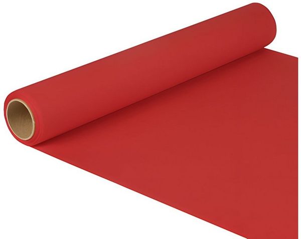 PAPSTAR Tischläufer Tischläufer, Tissue ROYAL Collection 5 m x 40 cm rot