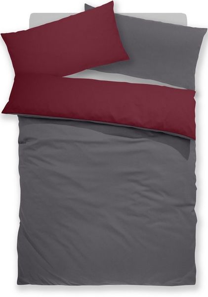 OTTO home Bettwäsche Desner2, Microfaser, 2 teilig, Premium Qualität, sehr weich, uni, ab 135x200 cm