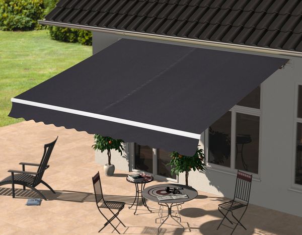 KONIFERA Gelenkarmmarkise Costa Brava Breite/Ausfall: 500 x 300 cm, Neigungswinkel verstellbar