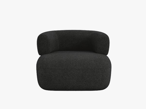 Micadoni Sessel Jenny Boucle Now or Never Schwarz