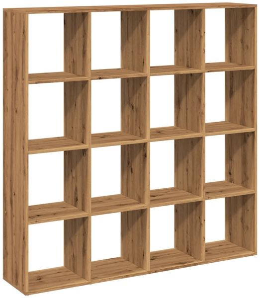 vidaXL Bücherregal Artisan-Eiche 137,5x29x137,5 cm Holzwerkstoff 3310297 Bild 5