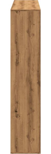 vidaXL Bücherregal Artisan-Eiche 137,5x29x137,5 cm Holzwerkstoff 3310297 Bild 6