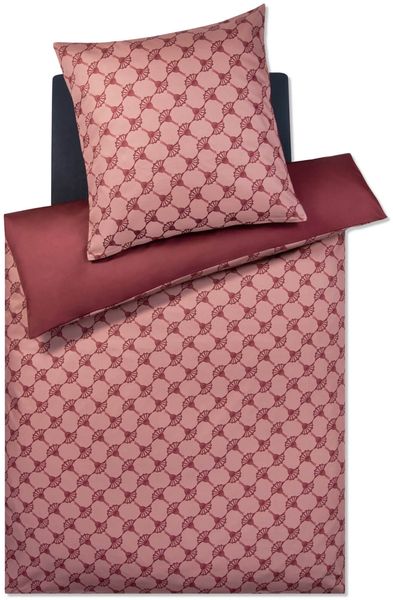 JOOP! Bettwäsche Cornflower Double 4083 16 Fine Rouge Mako Satin 200 x 220 + 2x 80 x 80 cm