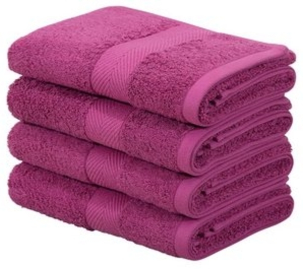 my home Handtücher Eva, 4 Handtücher 50x100, Premium-Qualität 550g/m², Walkfrottee (4-St), flauschig, Handtuchset aus 100 % Baumwolle, 5 Jahre Garantie Bild 6