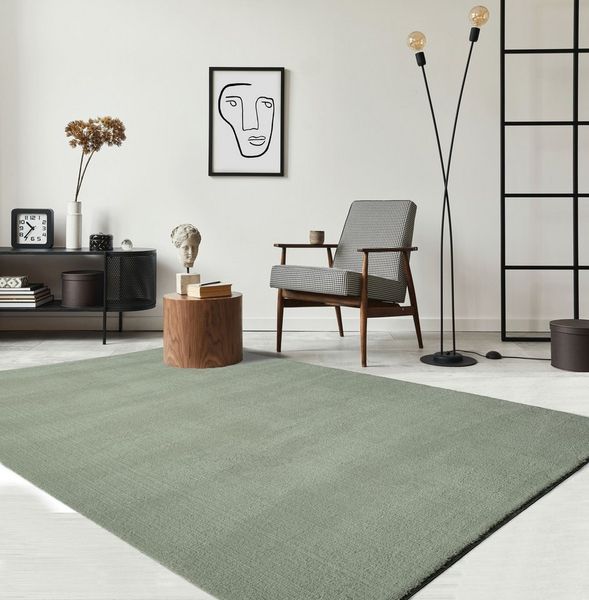 the carpet Teppich kuschelig & Super Soft, Anti-Rutsch Unterseite, rechteckig, Höhe: 16 mm, Waschbar bis 30 Grad, Felloptik, Wohnzimmer Teppich, Kundenliebling