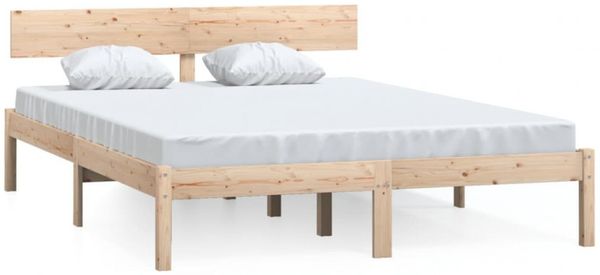 vidaXL Massivholzbett Kiefer 140x190 cm [810127] Bild 11