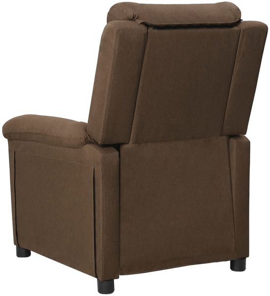 vidaXL Relaxsessel Elektrisch Braun Stoff 3098967 Bild 5