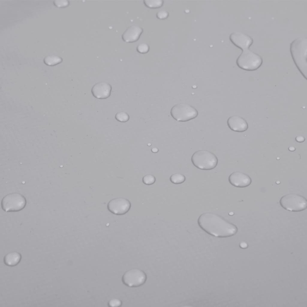 vidaXL Abdeckplane, PVC grau, 4 x 6 m, 650 g/m² Bild 6