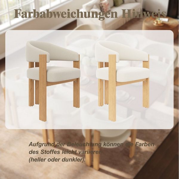 STILVORA Esszimmerstuhl 6 Stück Essstühle mit stabilen Eisenbeinen in Holzoptik für Wohnzimmer (Küchenstuhl mit dicker Polsterung Ergonomisches Komfortdesign, 6 St), für Schlafzimmer, Esszimmer