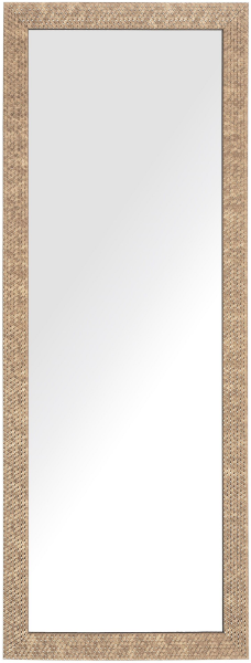 Wandspiegel messing rechteckig 50x130 cm AJACCIO
