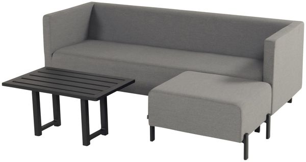 Hartman Dion Set mit Lounge Tisch 80x50x50 cm