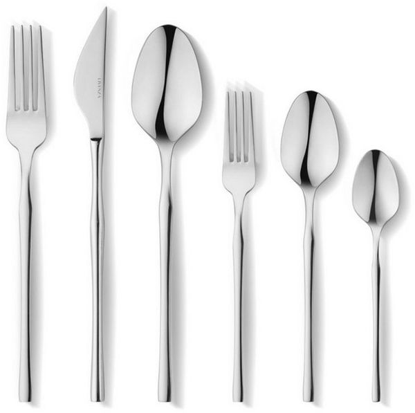 EKA Besteck-Set Monaco Besteck Set (36-tlg), 6 Personen, Edelstahl, 18/10 Edelstahl