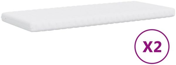 vidaXL Tagesbett Ausziehbar mit Matratze Hellgrau 90x190 cm Stoff 3197558 Bild 6