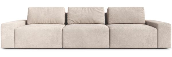 AX LIVING Arkleton 3 Sitzer Sofas 360 cm in Beige – Stilvoll & Bequem
