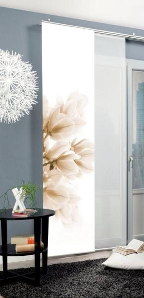 HOME WOHNIDEEN Schiebegardine KESSI (1 St), Paneelwagen, blickdicht, Schiebegardine KESSI digitalbedruckt