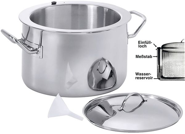 CONTACTO Simmertopf, Inhalt: 6,00 Liter, Höhe: 180 mm