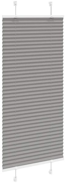 vidaXL Plissee Anthrazit 55x100 cm Stoffbreite 54,4 cm Polyester 4015066 Bild 3