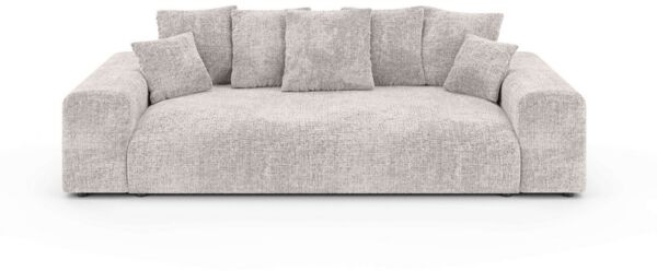 Home affaire Big-Sofa LAKESIDE 3-Sitzer Schlafsofa mit Bettkasten, Breite 256,5 cm, Liegefläche 168,5x195 cm, hoher Sitzkomfort, Maße B/T/H: 256/122/82cm