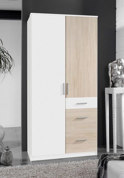 Kleiderschrank Joker Drehtürenschrank Ausführung weiß