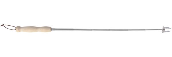 degawo BBQ Teleskopspieß 80cm Spieß Grillspieß Lagerfeuer Kamin Grill ausziehbar
