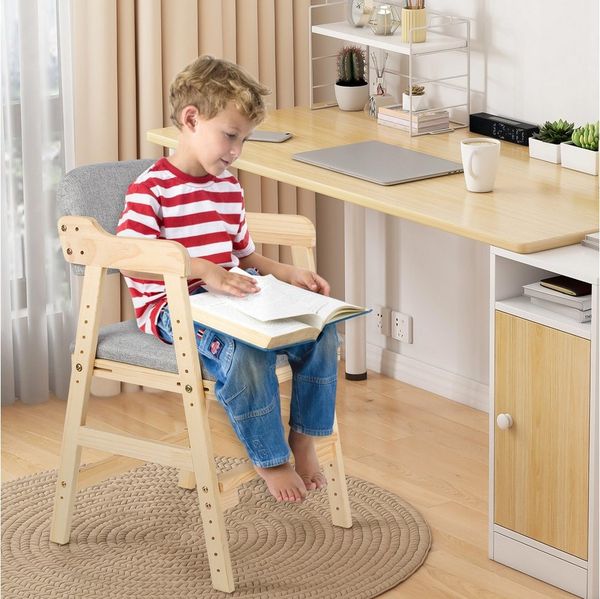 JEOBEST Kinderstuhl Höhenverstellbarer Stuhl Bild 2