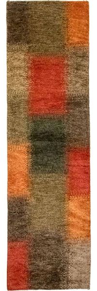 Gabbeh Teppich - Indus »Arias« 200 x 75 cm - mehrfarbig - läufer